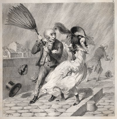Bambochades: Vois-tu que mon baromètre est au beau!...c