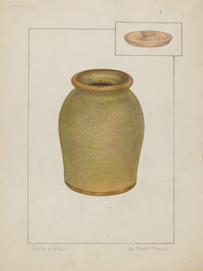 Vaso per conserve da Clyde L. Cheney