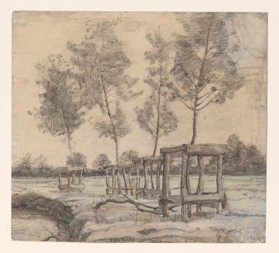 Prato con alberi da Coba Steenhoff