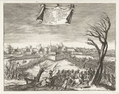 Assalto e conquista di Coevorden il 30 dicembre 1672 da Coenraet Decker