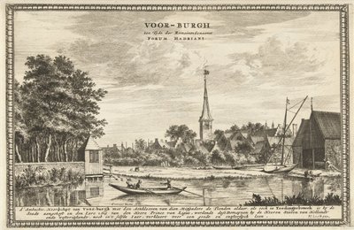Vista di Voorburg da Coenraet Decker