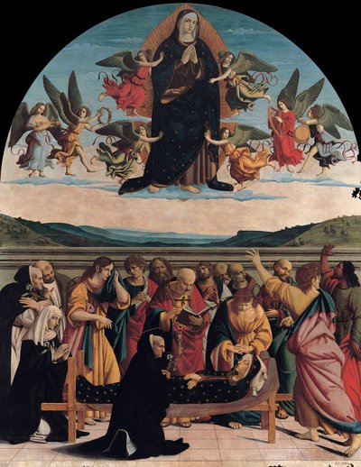 Morte e Assunzione di Maria da Cola dellAmatrice