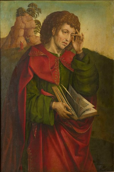 San Giovanni Evangelista piangente, c. 1500 da Colijn de Coter