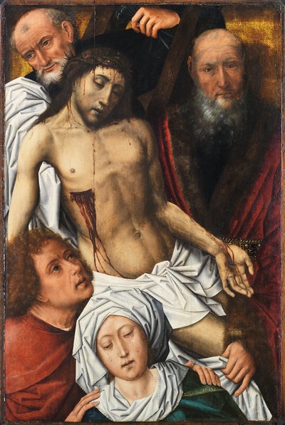 La discesa dalla croce, c. 1500 da Colijn de Coter