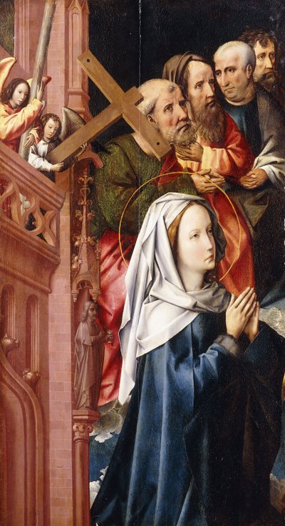 La Vergine Maria con quattro apostoli da Colijn de Coter