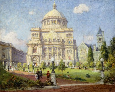 Un giorno di primavera, Boston da Colin Campbell Cooper