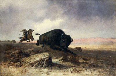 Caccia al Bisonte da Colin Campbell Cooper