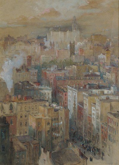 Veduta di New York da Colin Campbell Cooper