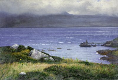 Veduta da Lamlash da Colin Hunter