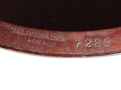 Tavolino vittoriano intarsiato, dettaglio, c.1880 da Collinson and Lock