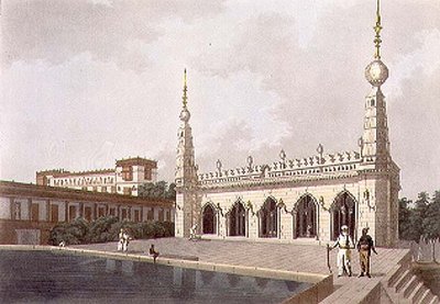 Il palazzo del defunto Nabob di Arcot, Madras, tavola 5 da 