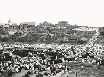 Il mercato, Antananarivo, Madagascar, 1895 da Colonel Stewart