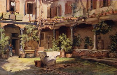 Cortile di San Geronimo, Venezia da Commendator Formilli