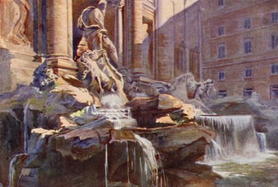 Fontana di Trevi, Roma da Commendator Formilli