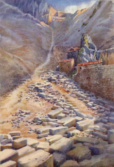 Cave di Ravaccione, Carrara da Commendator Formilli