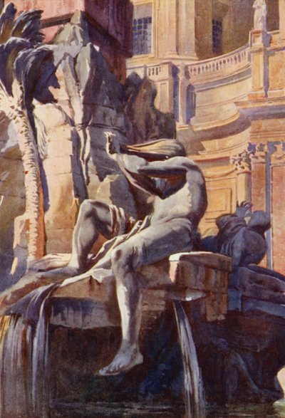 La Fontana di Piazza Navona, Roma da Commendator Formilli
