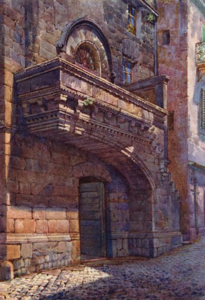 Il balcone di Bella Galiana, Viterbo da Commendator Formilli