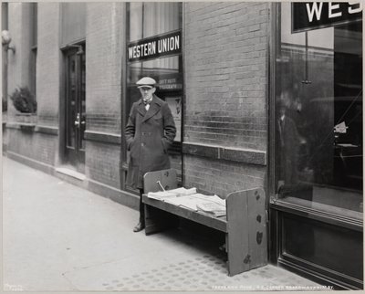 Il venditore di giornali cieco, Frederick Rode e l