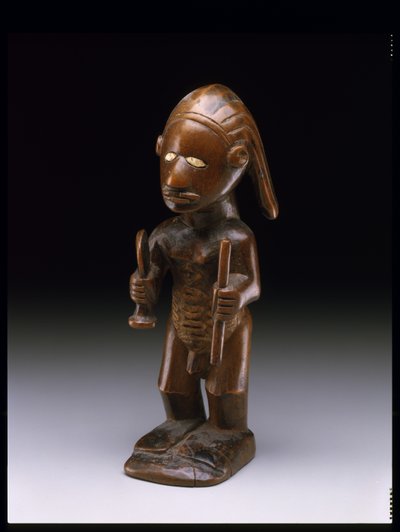 Figura maschile in piedi, popolo Bembe da Congolese Congolese