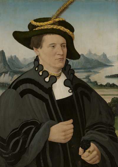 Ritratto di Friedrich Rorbach, 1532 da Conrad Faber von Creuznach