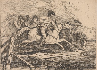 Carica di cavalleria da Conrad Gessner