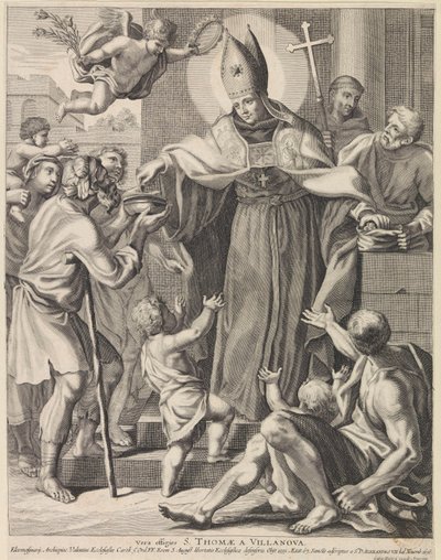 San Tommaso di Villanova da Conrad Lauwers