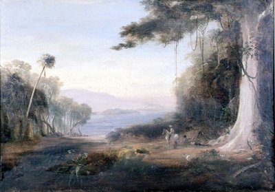 Paesaggio del Lago Illiwara da Conrad Martens
