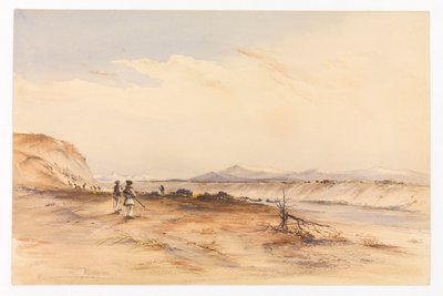 Caccia sul fiume Santa Cruz, c.1878 da Conrad Martens