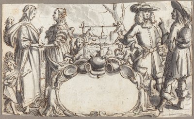 Allegoria della povertà e della ricchezza da Conrad Meyer