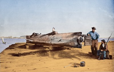 Sottomarino confederato, Hunley da Conrad Wise Chapman