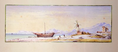 Spiaggia di Bordighera da Consalvo Carelli
