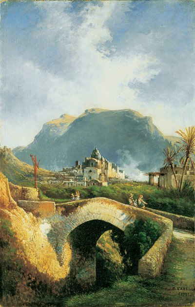 Capri, Ponte di Tiberio da Consalvo Carelli