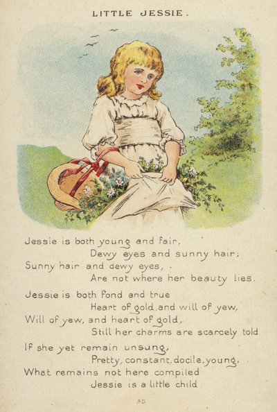 Filastrocca: Piccola Jessie da Constance Haslewood