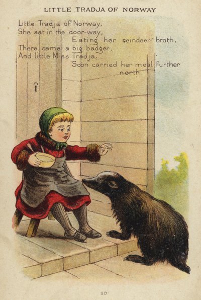 Filastrocca: Piccolo Tradja di Norvegia da Constance Haslewood