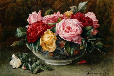 Una ciotola di rose da Constance Lawson
