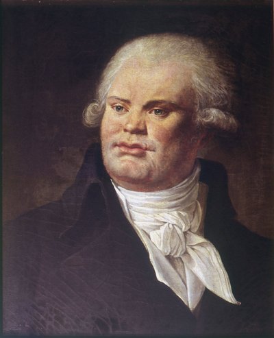 Ritratto di Georges Jacques Danton 1759-1794, 1792 da Constance Marie Charpentier