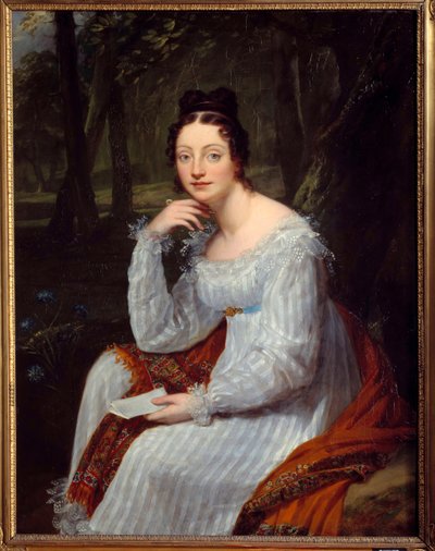 Ritratto di Amable Tastu (1798-1885), nata Sabine Casimire Amable Voiart, scrittrice e librettista francese. Dipinto di Constance Mayer (1775-1821) da Constance Marie Mayer Lamartiniere