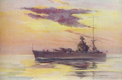 Una moderna nave da guerra da Constance N Baikie