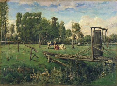 Un Pascolo in Normandia da Constant Emile Troyon