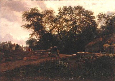 Il bordo della foresta, fine anni 1830 da Constant Emile Troyon