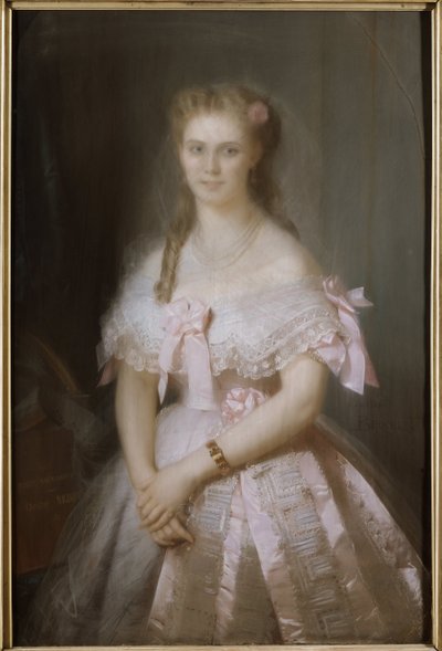 Ritratto di Christine Nilsson (1843-1921) da Constant Joseph Brochart