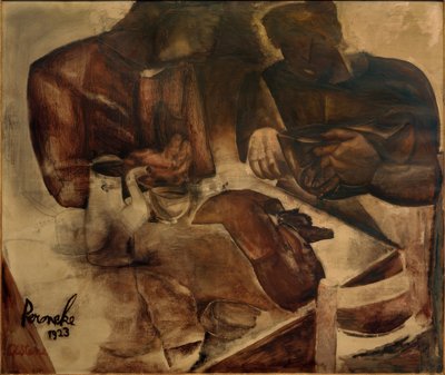 Constant Permeke, "Pane nero" / Olio su tela, 1923 da Constant Permeke