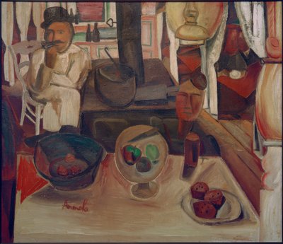 Il negozio di patatine fritte da Constant Permeke