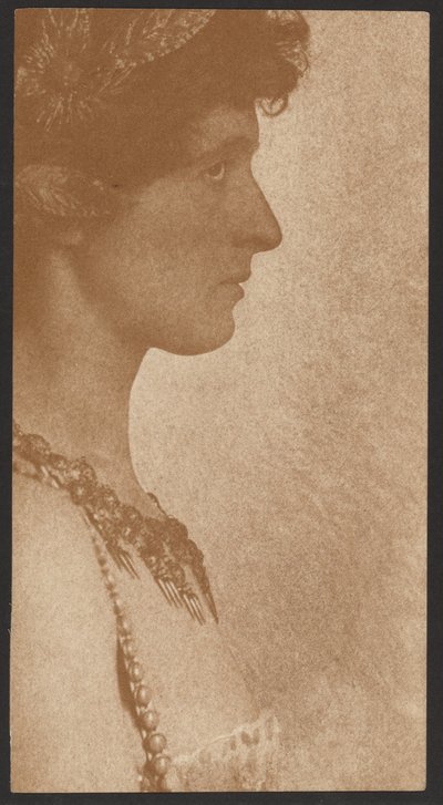 [Profilo laterale di donna] da Constant Puyo