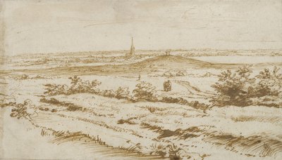 Paesaggio vicino ad Appeldoorn, 1680 da Constantijn the Younger Huygens