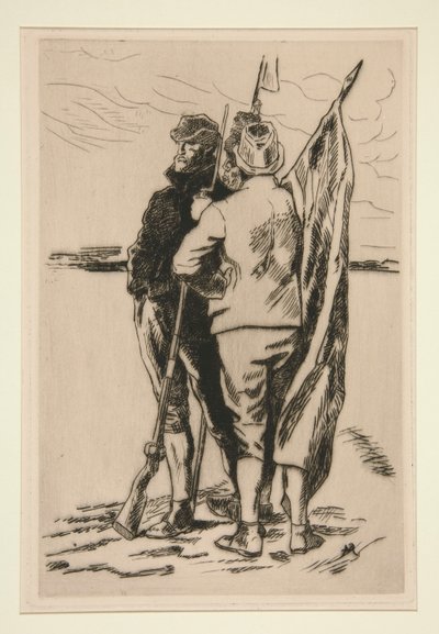 Guerra dei contadini da Constantin Emile Meunier