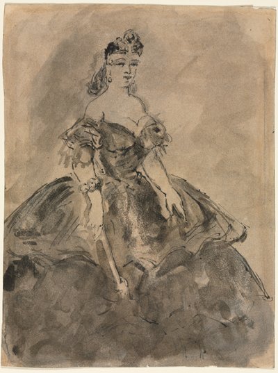 Al ballo recto, La femme à l