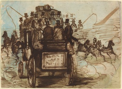La Carrozza di Brighton da Constantin Guys