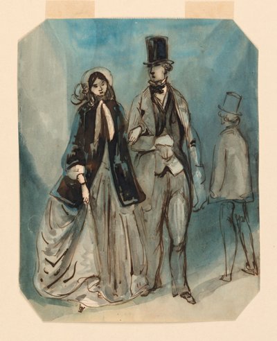 La passeggiata da Constantin Guys