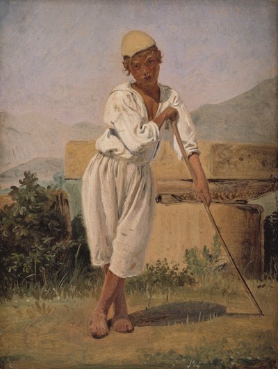 Un Pastorello. Pompei da Constantin Hansen